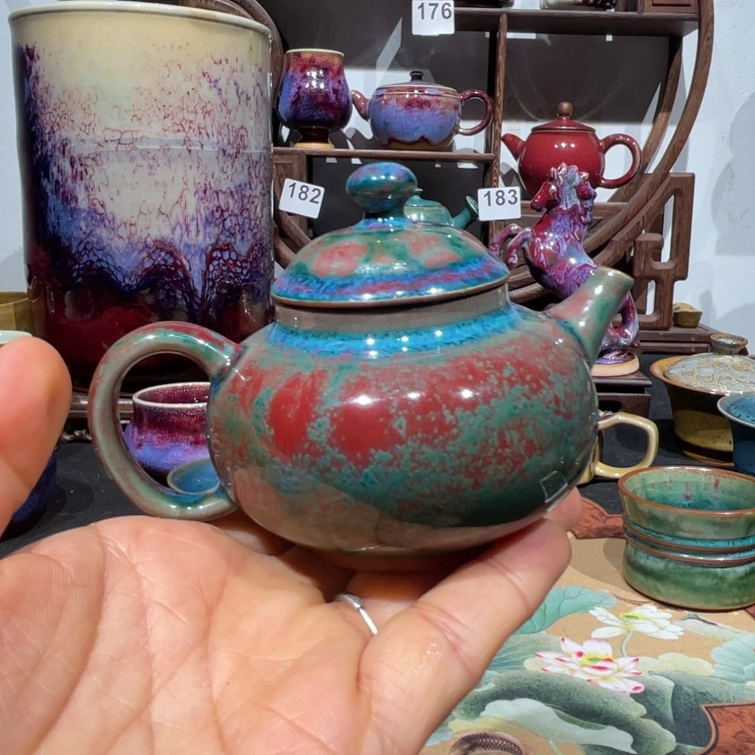 中国神后钧瓷茶器
