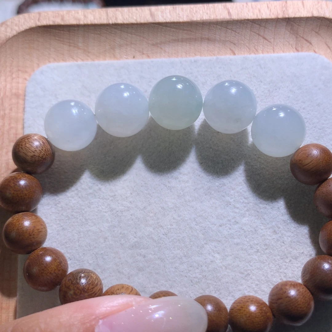 翡翠散珠特价蓝底卡11-12