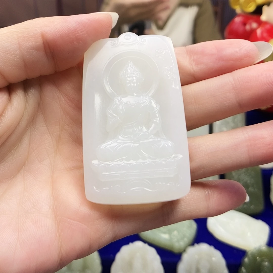 颈饰未镶嵌和田玉飘***埃