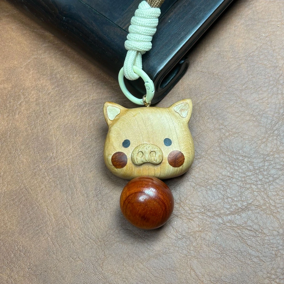 创意挂件   诸事顺利可爱小猪包挂车挂饰品