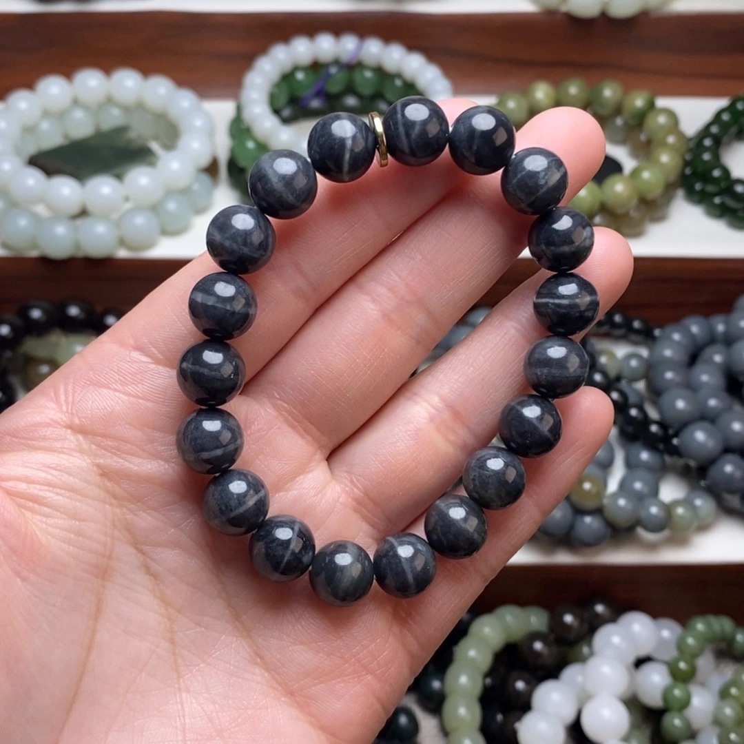 和田玉未镶嵌手串