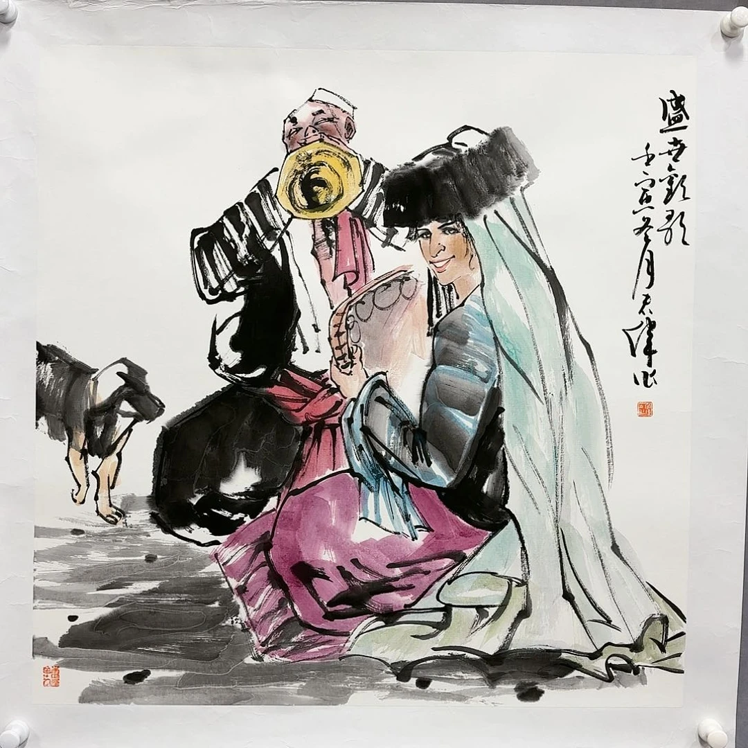 国画国画纯手绘作品请放心去藏