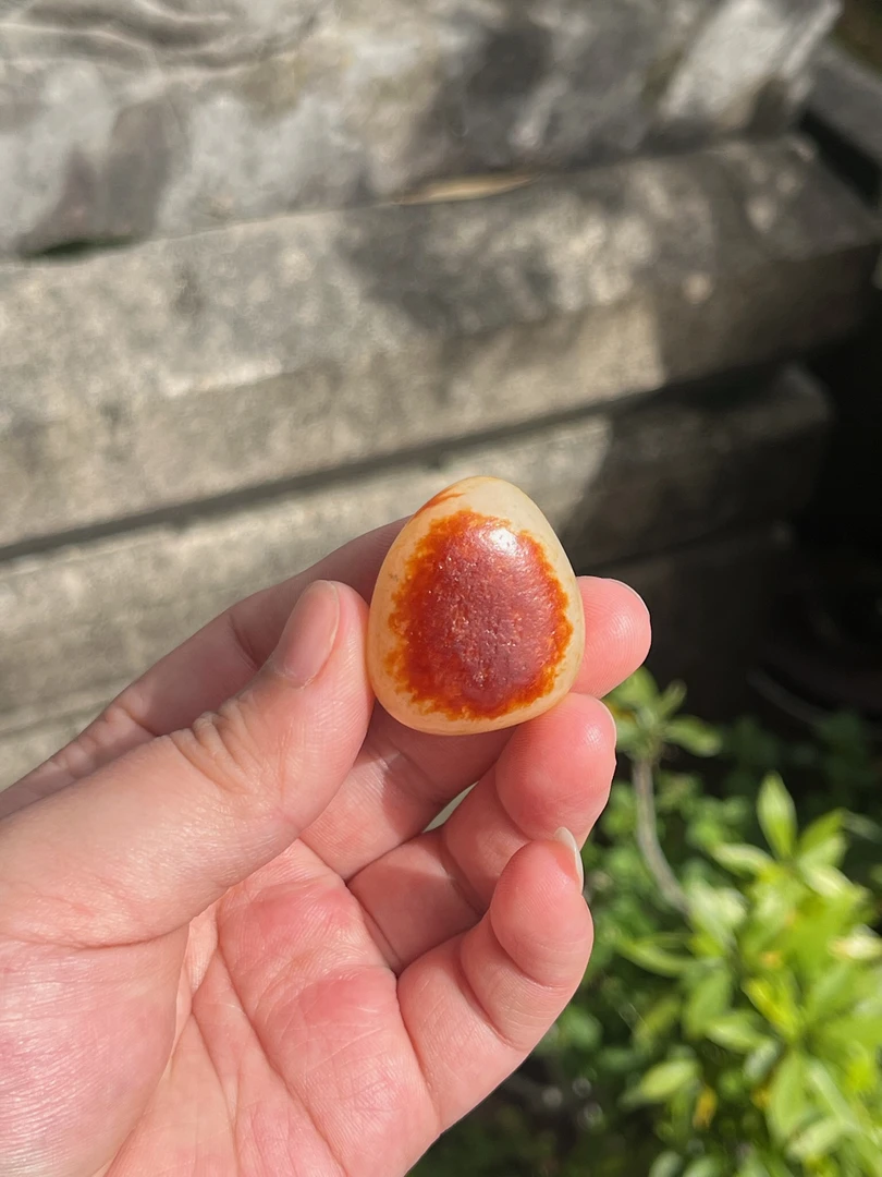 【底价已开价】27克和田玉红皮挂件图文015