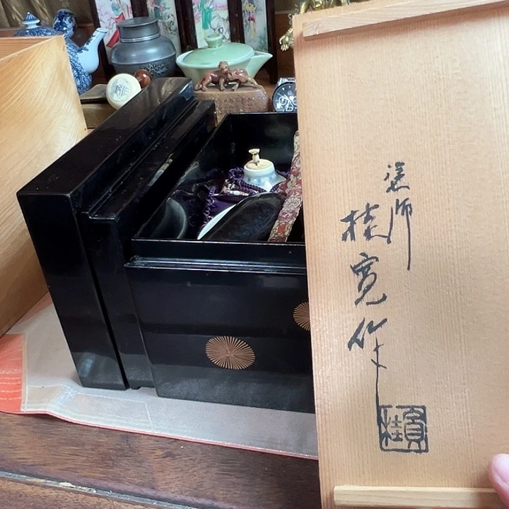 精美小瓷器茶摆件