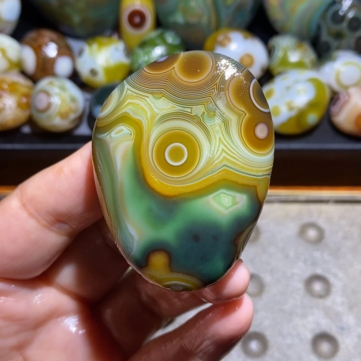 未镶嵌玛瑙/玉髓珠宝半成品201