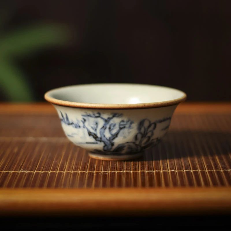 【宽窄】闲人白鹭-朴云堂-小杯-30CC（朴杯0187）