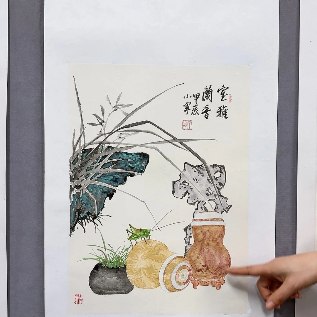 国画国画纯手绘作品请放心去藏