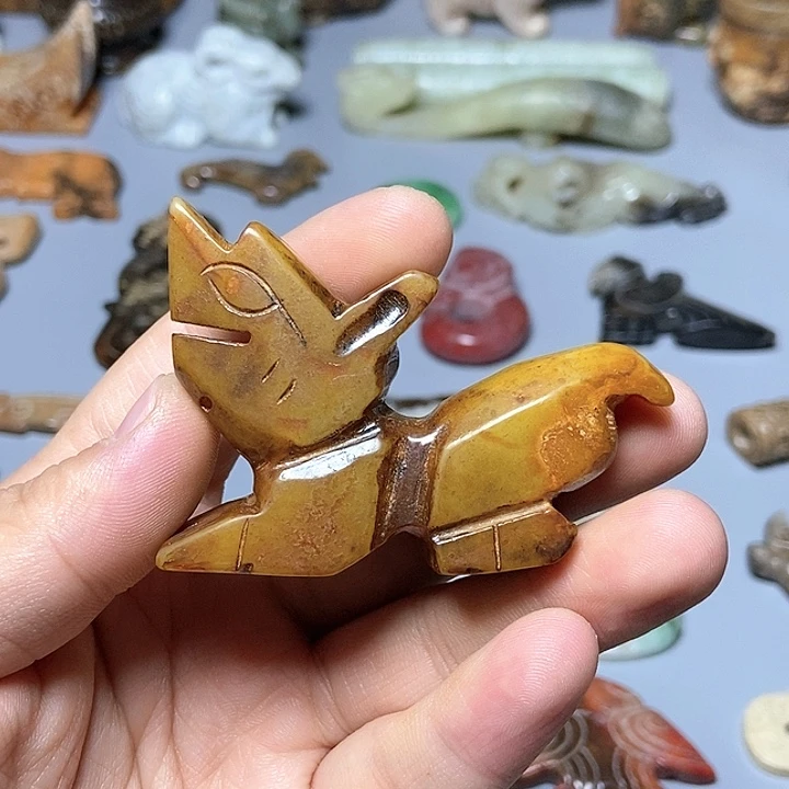 和田玉未镶嵌颈饰138