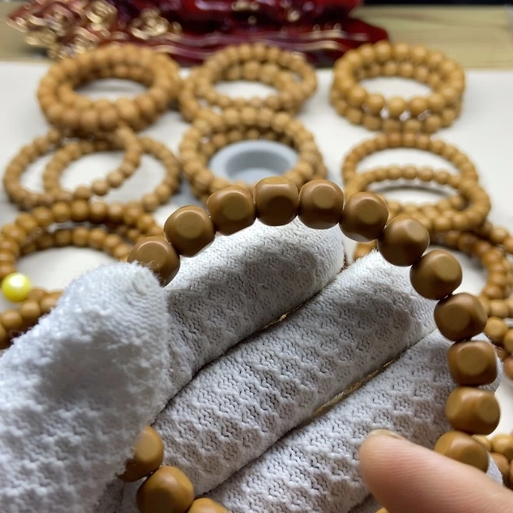 猴头核桃手串咚*小六方9➕哑光微微微暇哑光