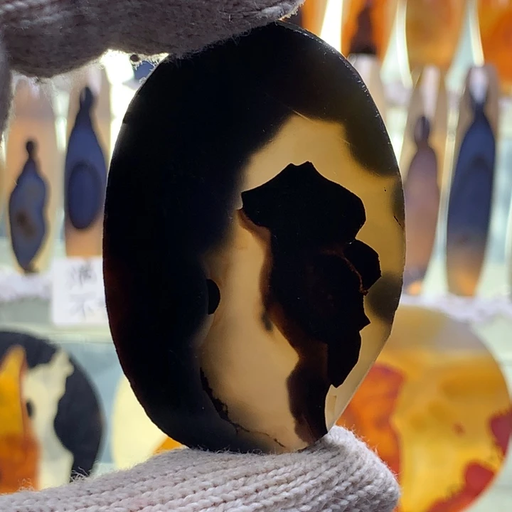 未镶嵌玛瑙/玉髓珠宝半成品221