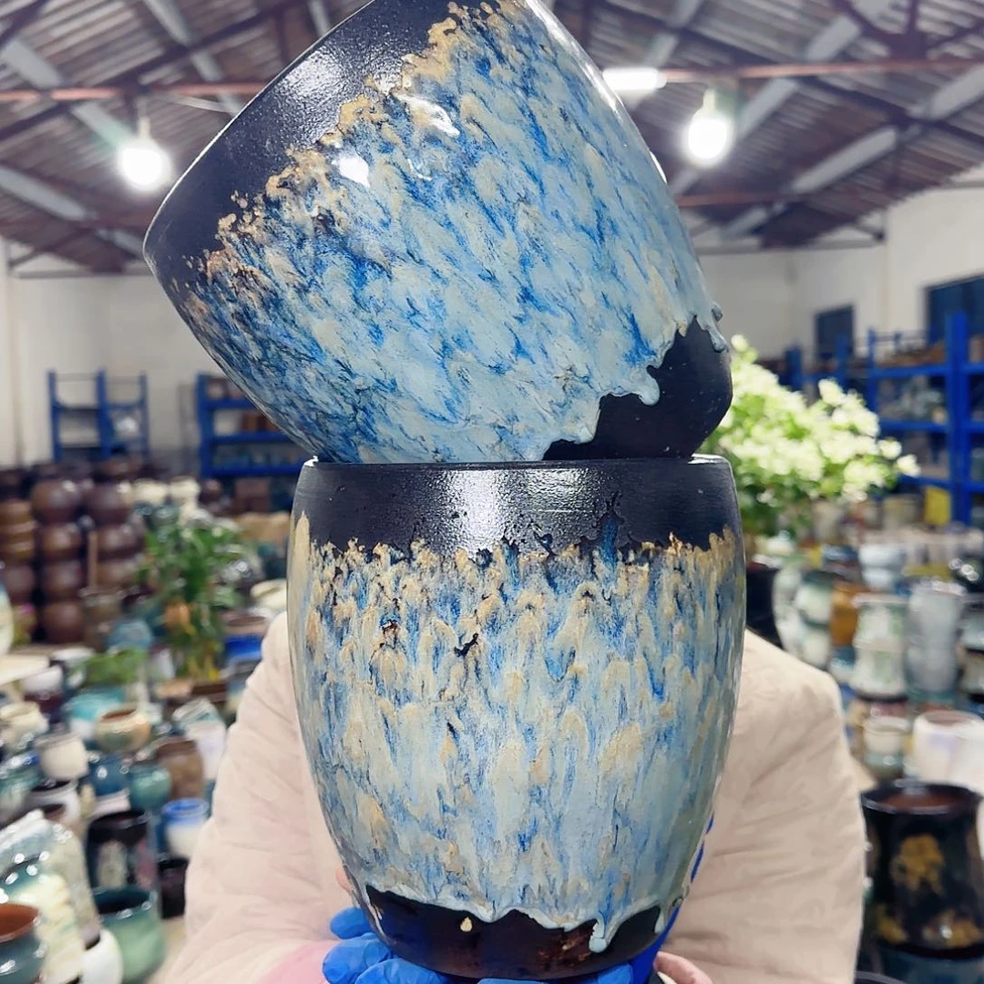 花盆紫砂高20口18