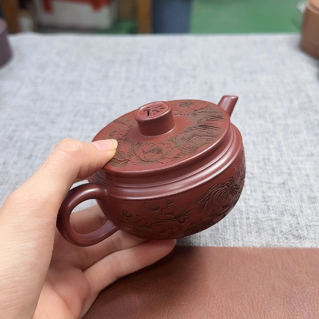 紫砂茶壶民间手艺人全手工制作