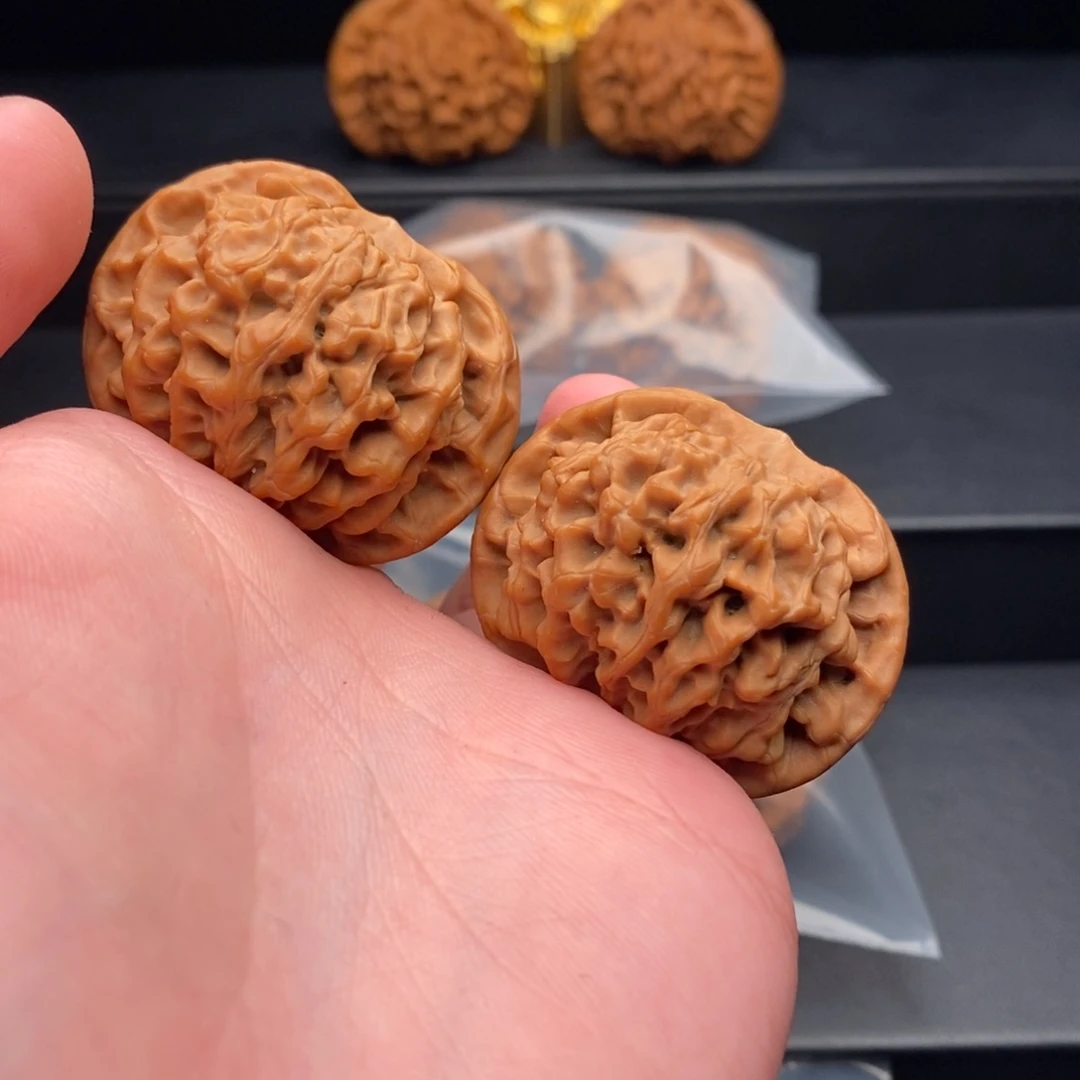 茶***后文玩核桃把件秦闷