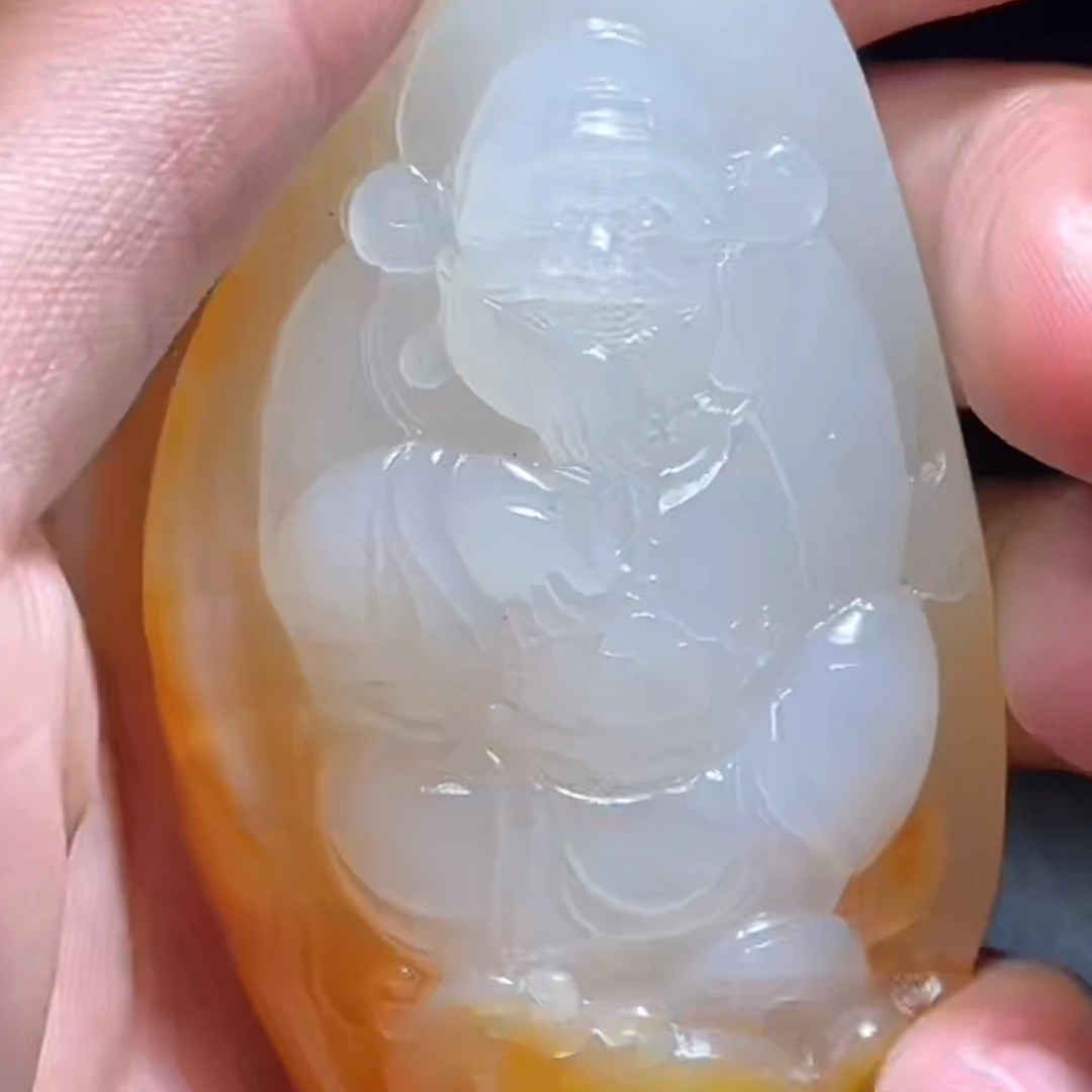 和田玉玉石挂件 d1119拍一发一