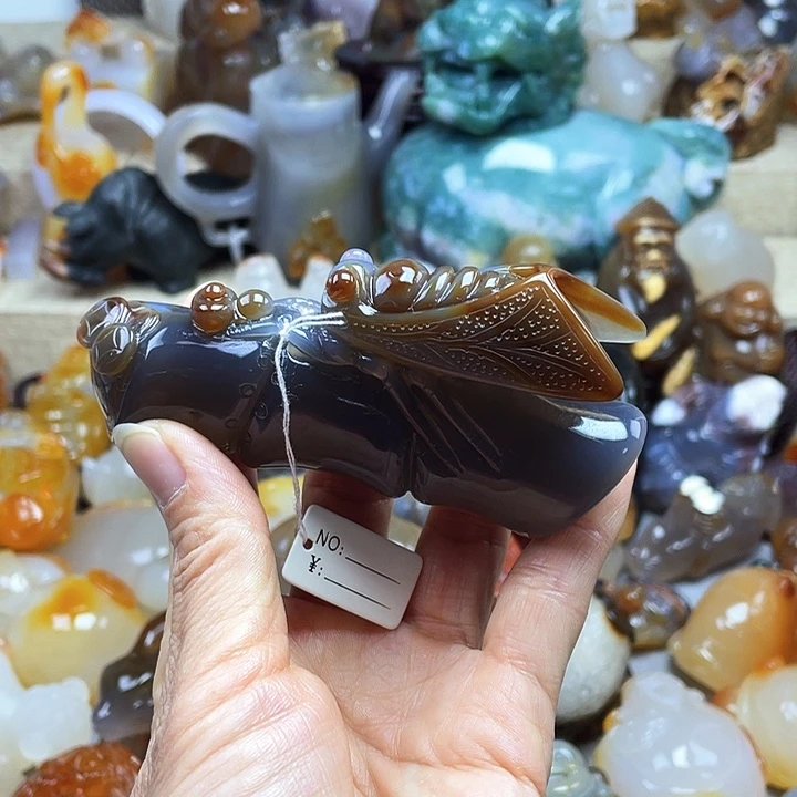 玛瑙/玉髓饰品未镶嵌J**k