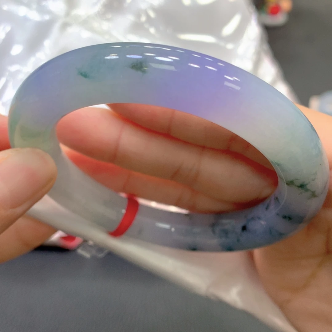 翡翠未镶嵌手镯9号