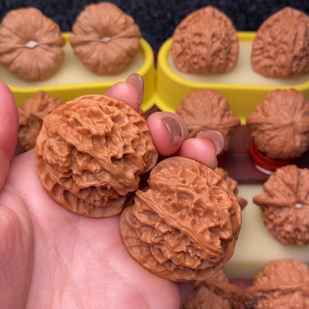 思***海把件文玩核桃40苹果