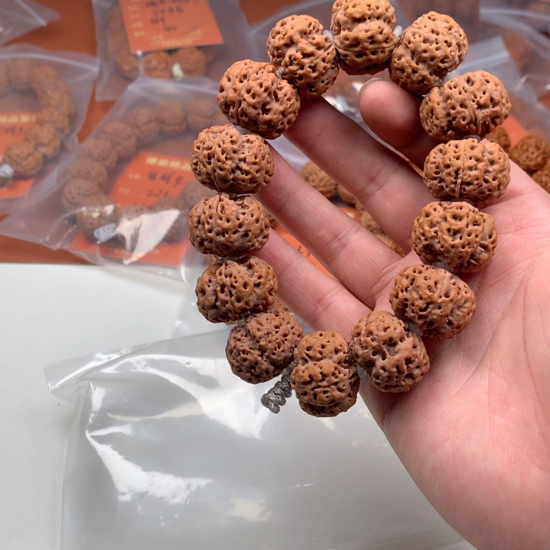 人***搏手串金刚菩提25纽扣超头