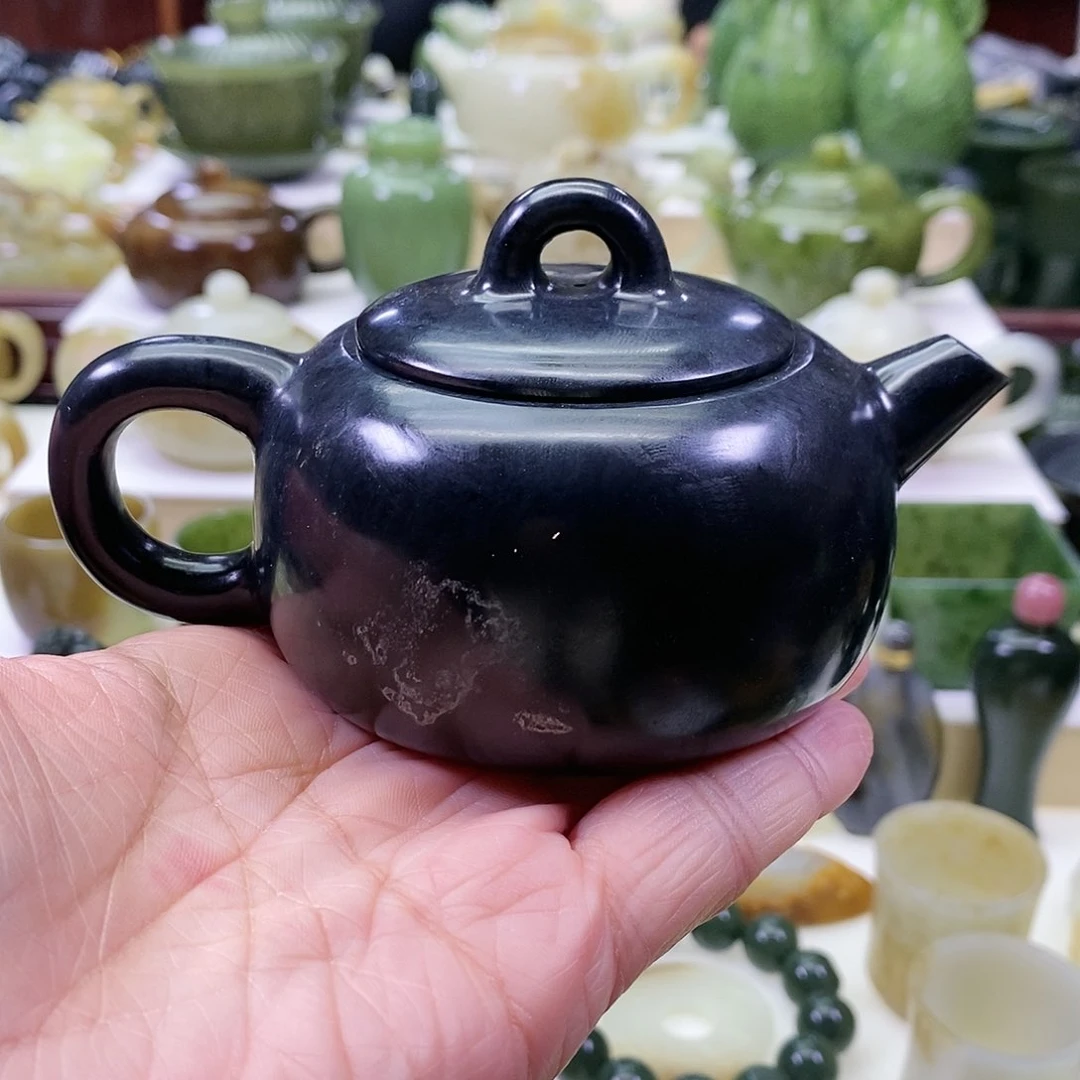 和田玉茶壶未镶嵌