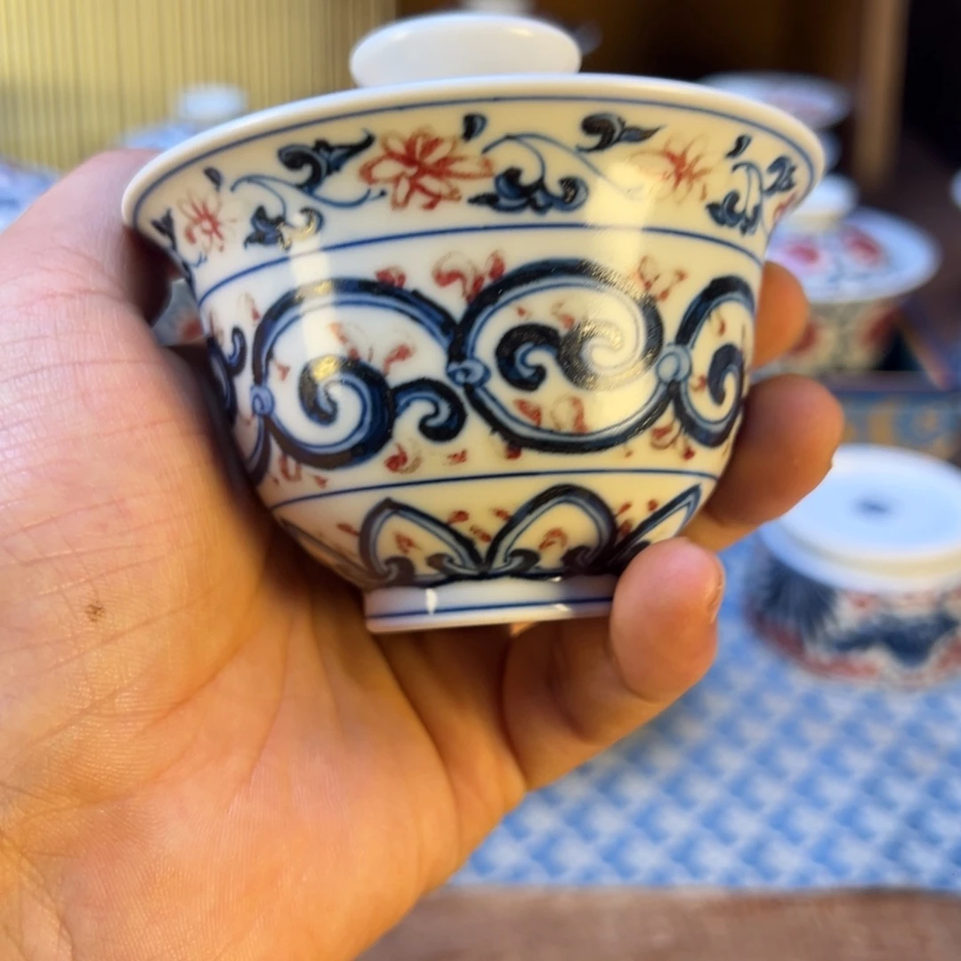 摆件微瑕景德镇手工手绘