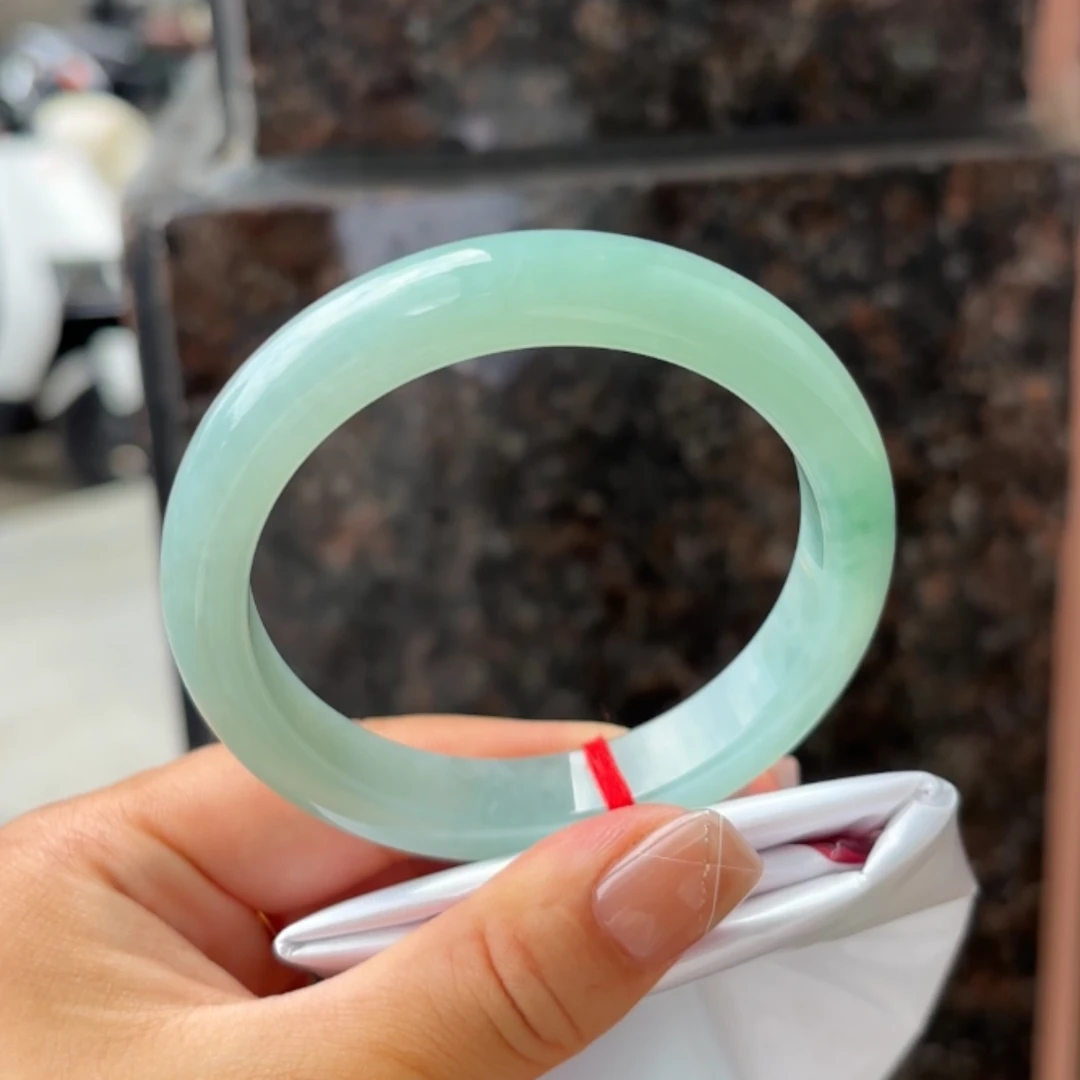 W（上新）五十九点八圈翡翠a货手镯