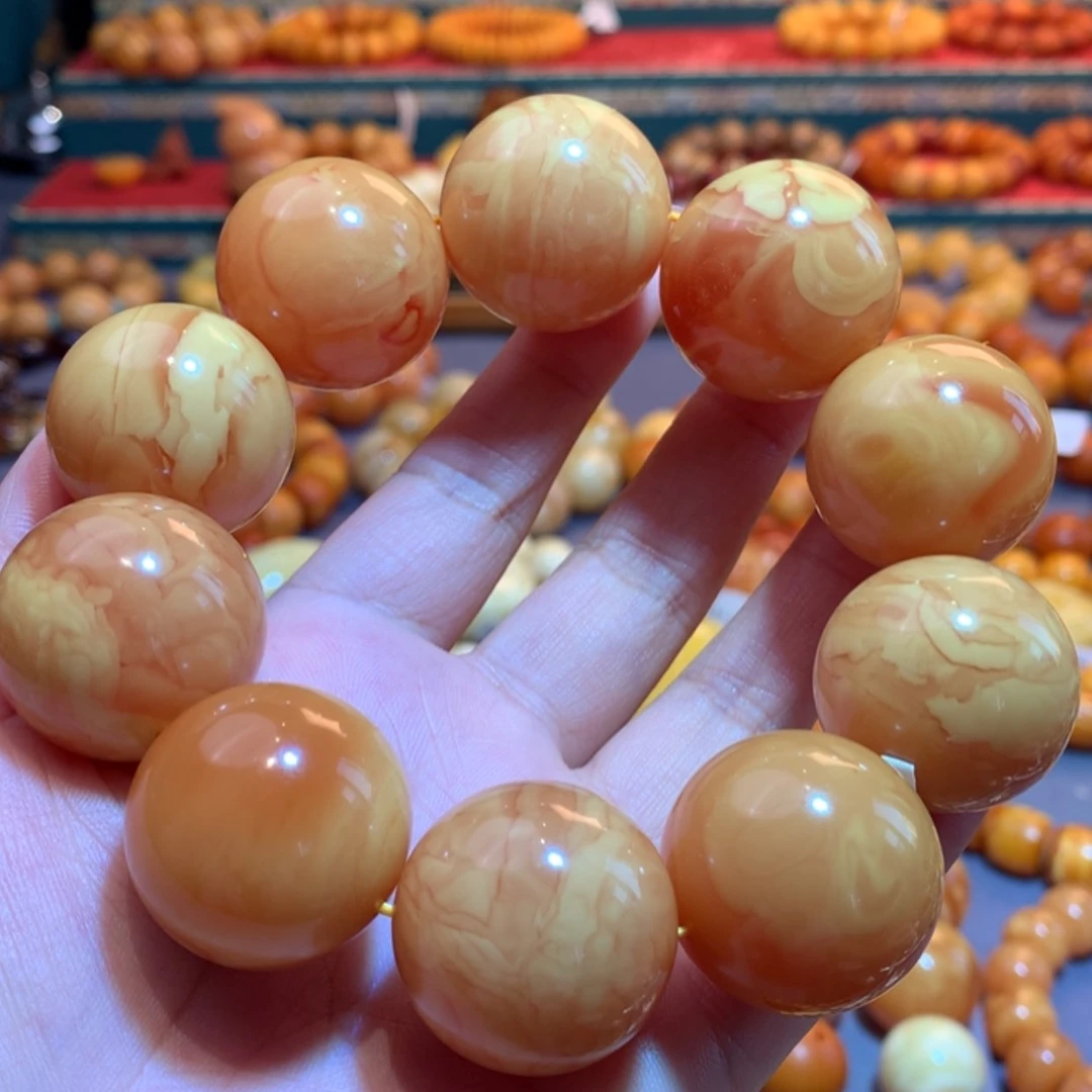 【闪购商品】未镶嵌蜜蜡手串蜜蜡手串