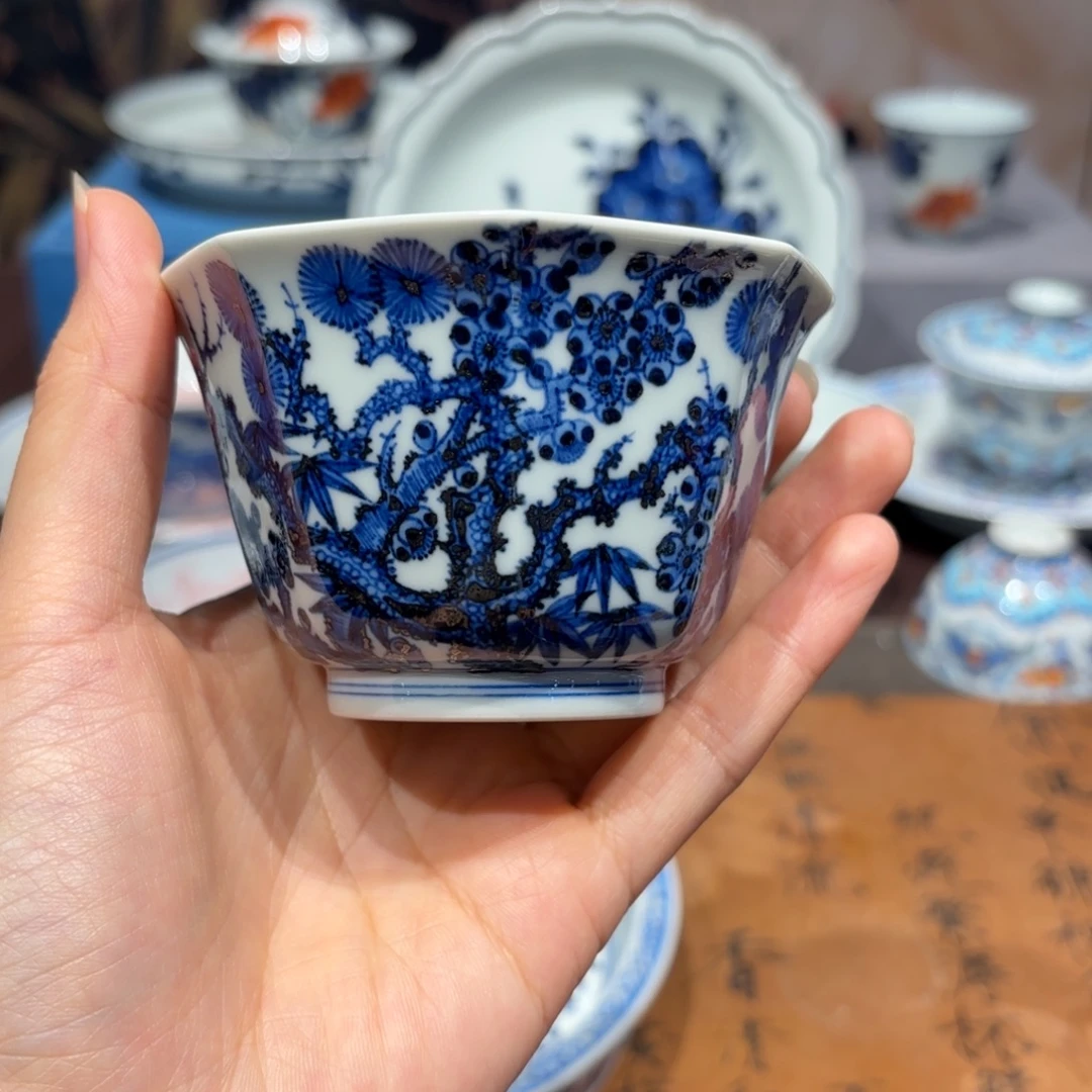 手工手绘陶瓷茶具