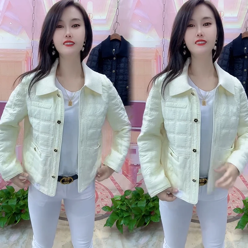 2025秋季新款时尚显瘦气质网红高档洋气女高级百搭宽松大码棉服潮