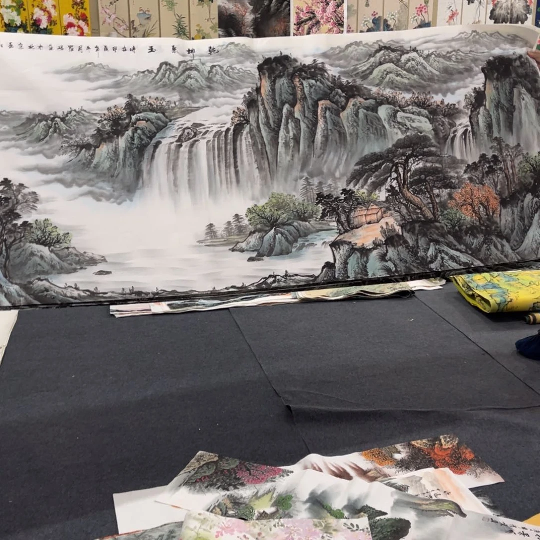 国画处理作品看好再拍哦