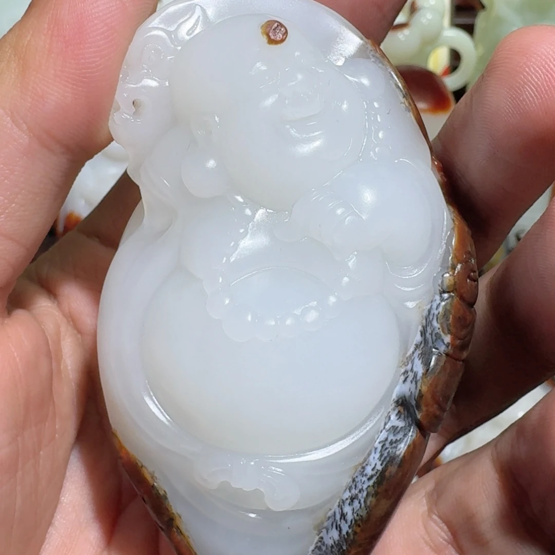 未镶嵌和田玉把件