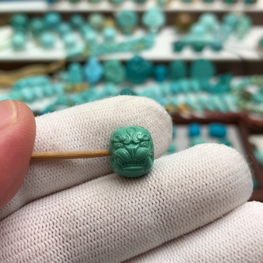 绿松石未镶嵌散珠