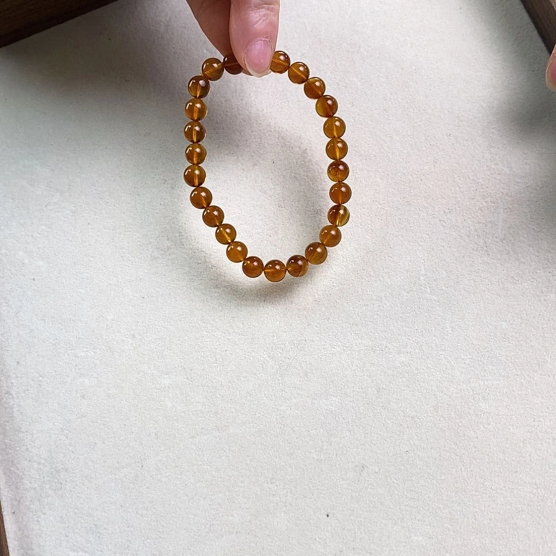 琥珀颈饰未镶嵌7+00000000灵