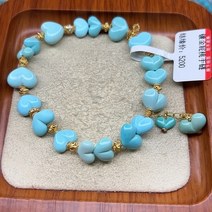 未镶嵌绿松石手链