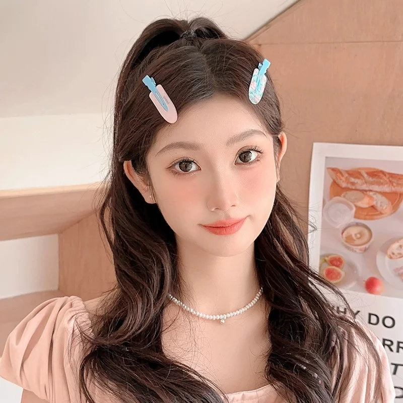 【26个】高级醋酸韩式刘海夹鸭嘴夹时尚简约可爱侧边碎发饰发夹