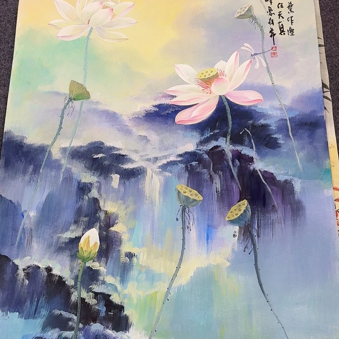 国画事事如意万事如意万事