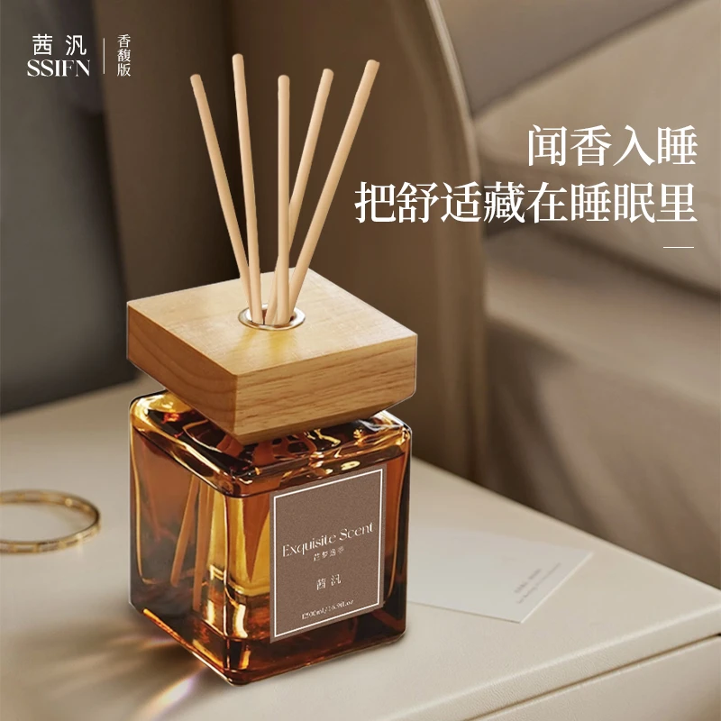 【500ML】高级居家好物香氛乌木玫瑰无火香薰精油松弛感家用酒店