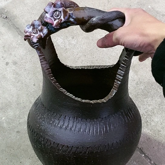 【闪购商品】紫砂花盆16.34无孔无孔