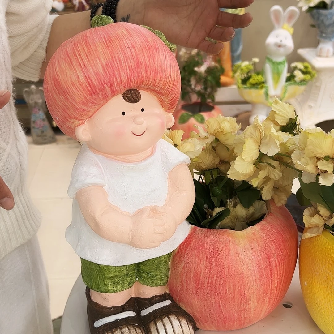 花园摆件红红火火