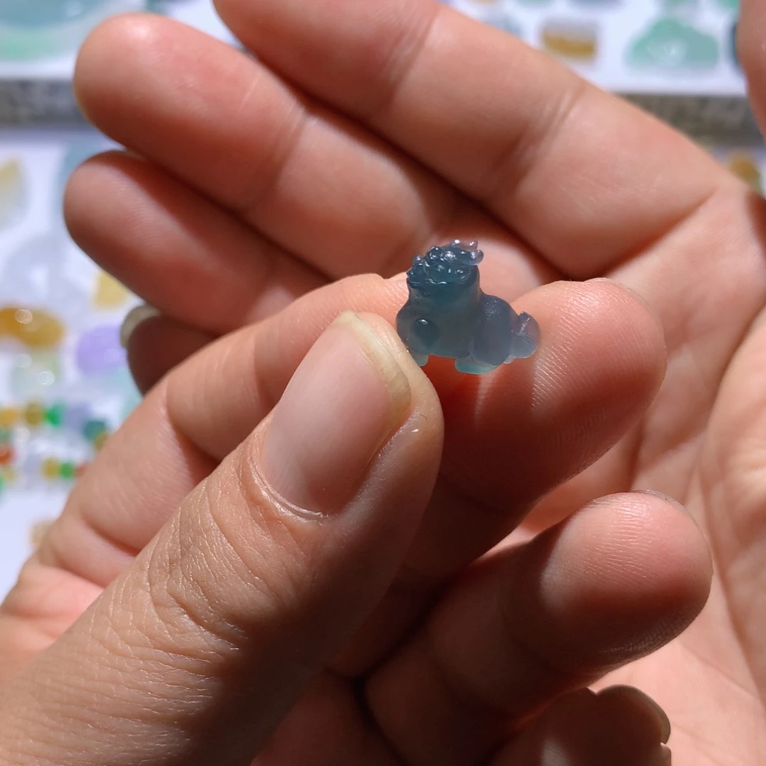 未镶嵌定制翡翠瑞兽