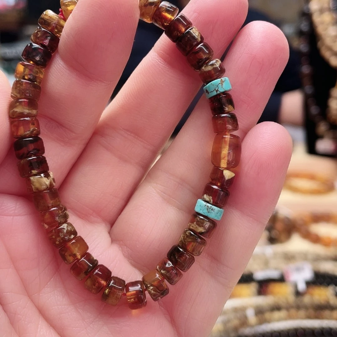 琥珀裸石未镶嵌大