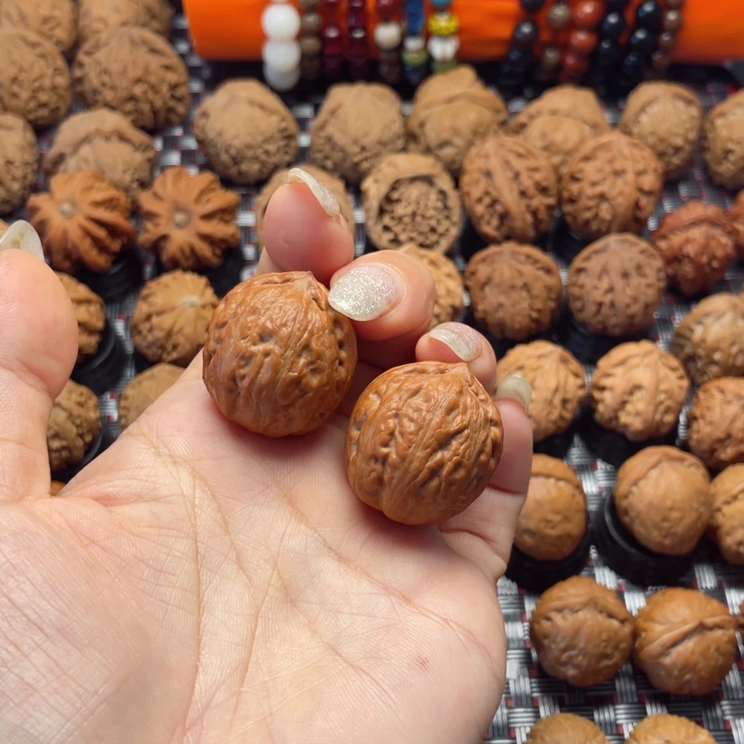 文玩核桃把件暖***暖文玩核桃