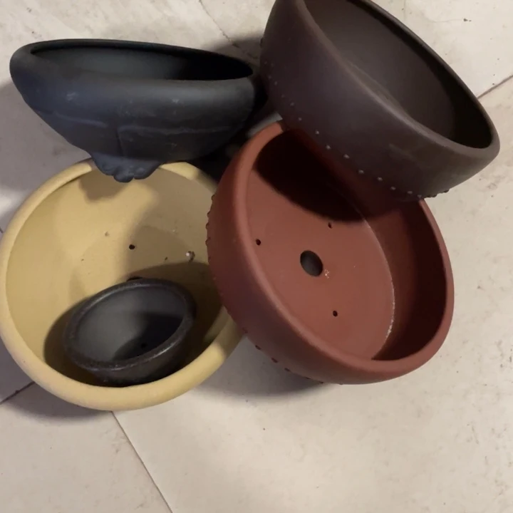 紫砂花盆紫砂花盆