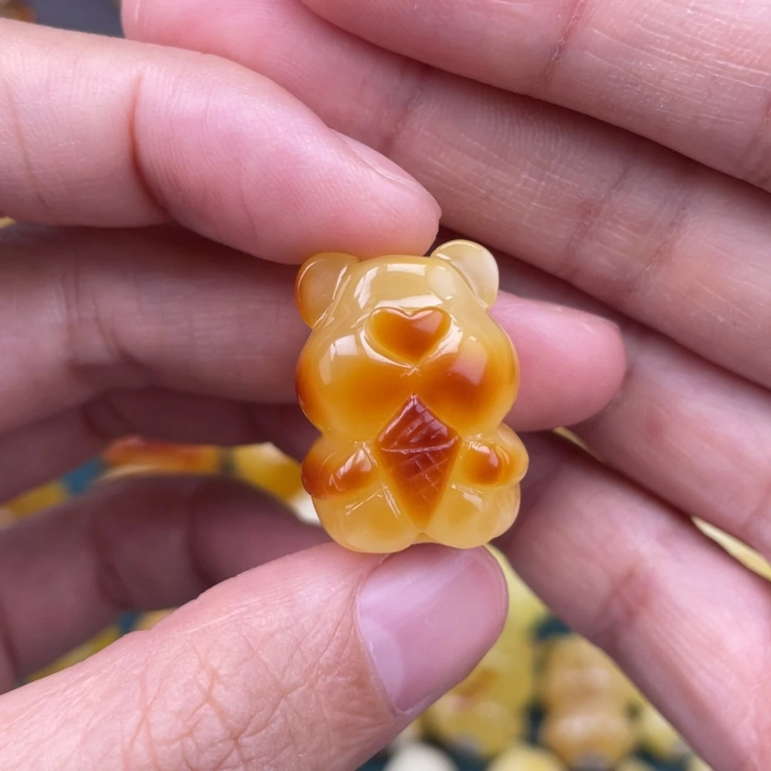 裸石琥珀未镶嵌蜜蜡