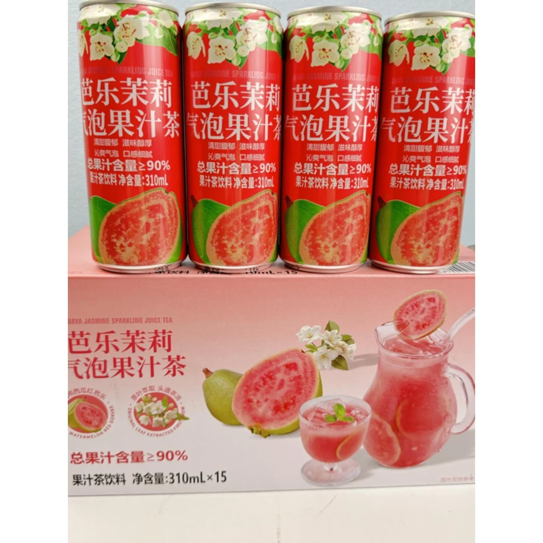 山姆代购 芭乐茉莉气泡果汁茶 番石榴茶饮料