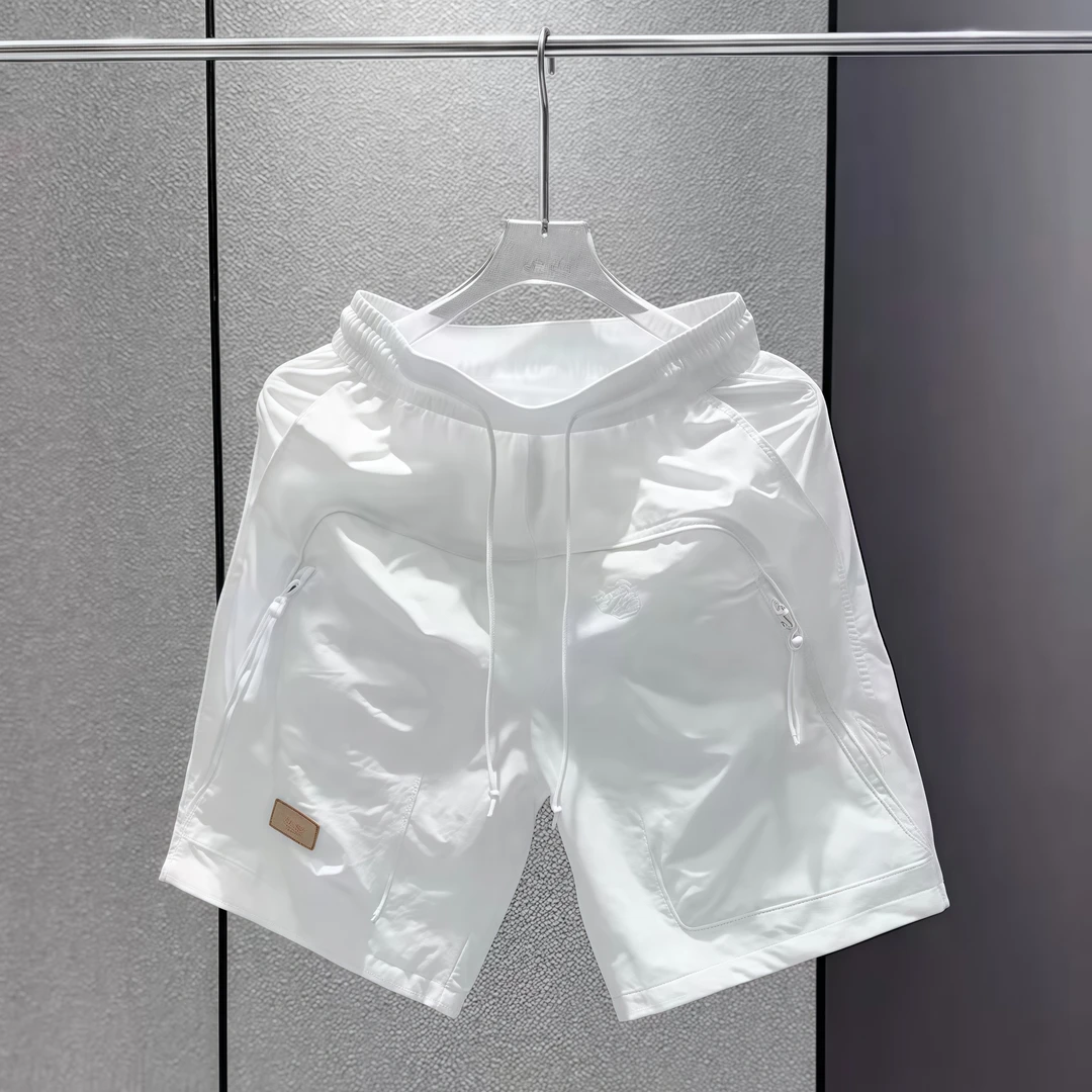 夏季款工装速干运动短裤男士潮流时尚轻薄透气户外休闲沙滩五分裤