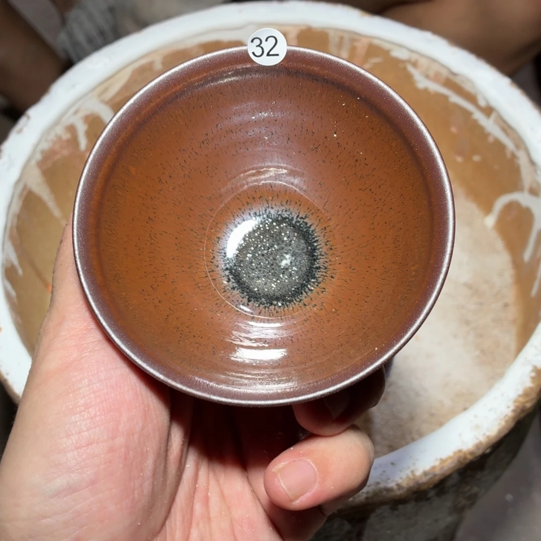 拉***牛茶盏松风渡建盏甄选