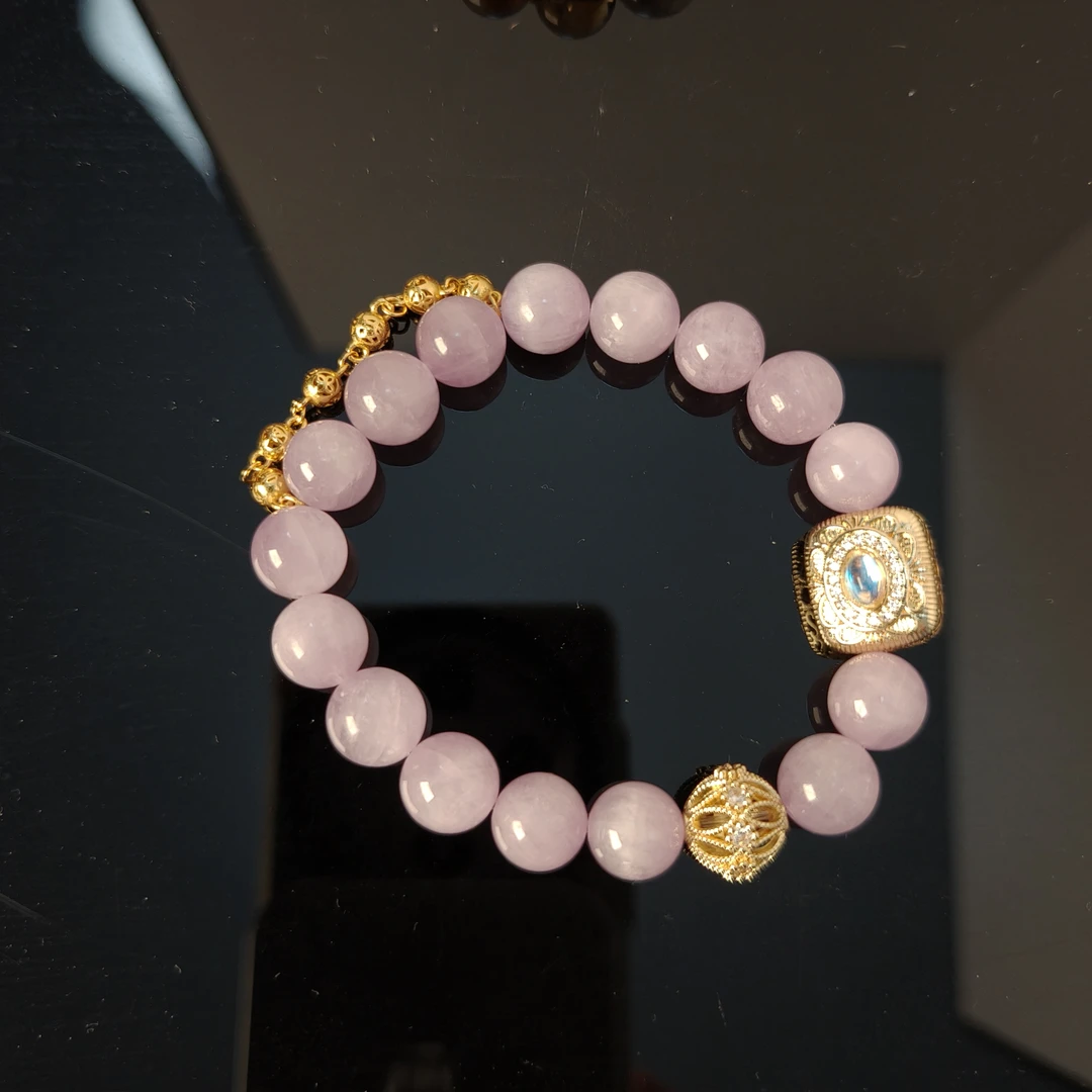 【夜宴】紫锂辉 10mm 多样发一 精美美丽宫廷风小清新