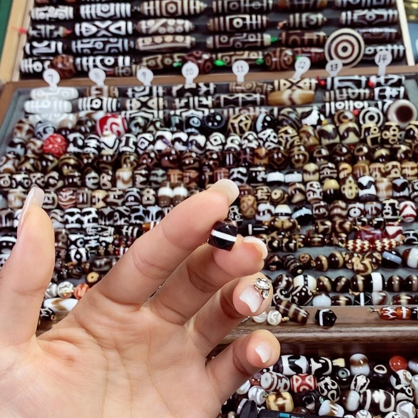 【闪购商品】玛瑙/玉髓颈饰未镶嵌福****啵