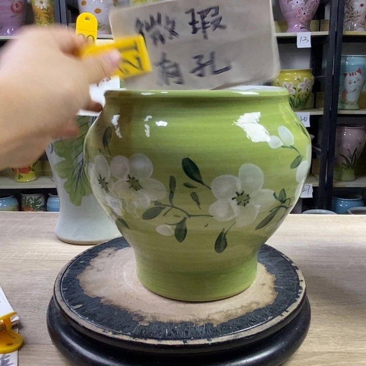 景德镇高温陶瓷花盆