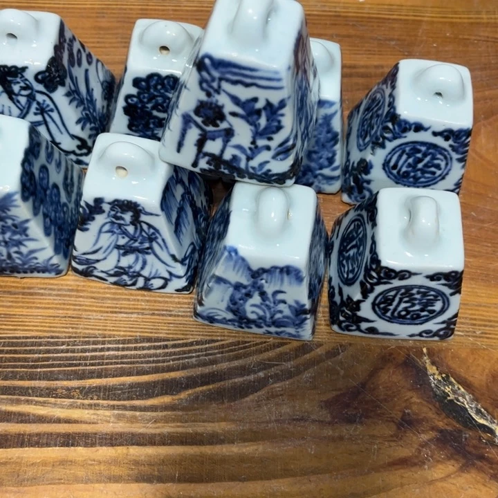 摆件陶瓷扮**虎景德镇陶瓷艺术品